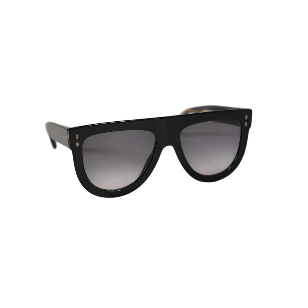 Isabel Marant Flat-Top Aviator Sunglasses – Black / Grey Gradient – NWT - Picture 2 of 10